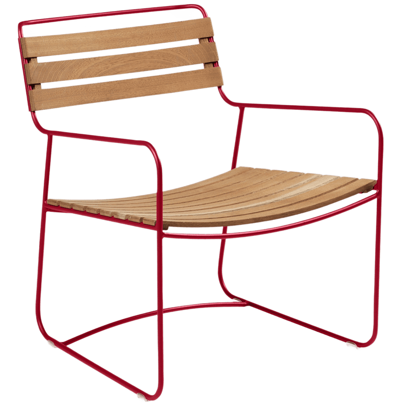 Surprising Teak Low Armchair - HORNE