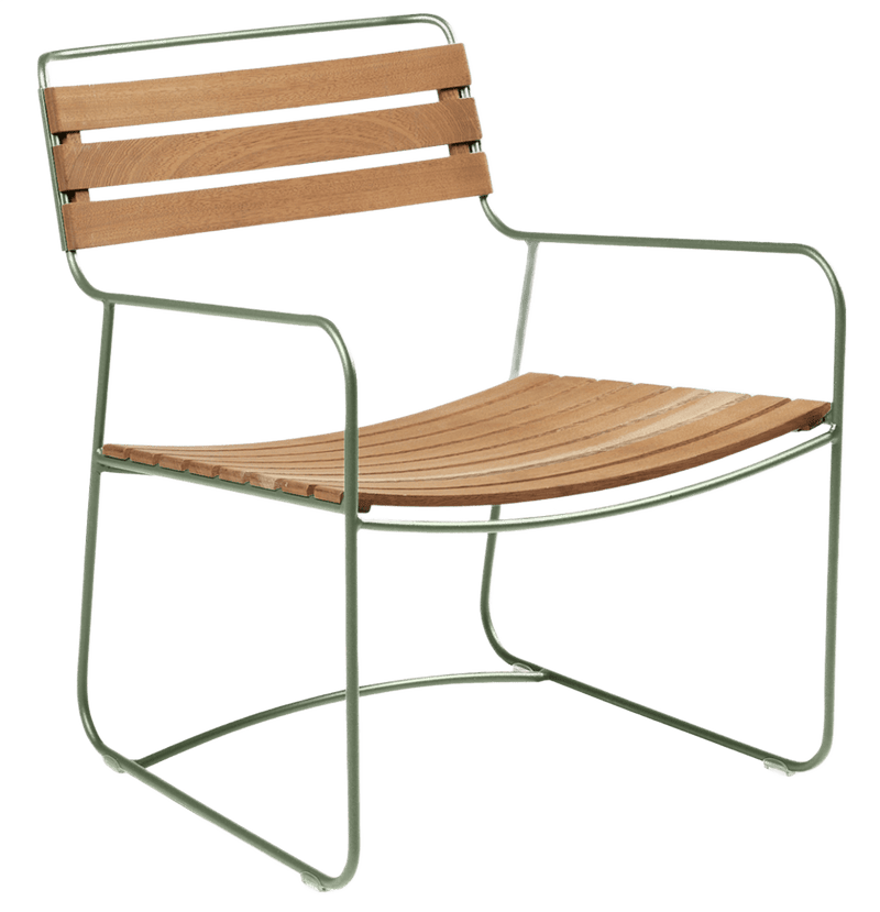 Surprising Teak Low Armchair - HORNE