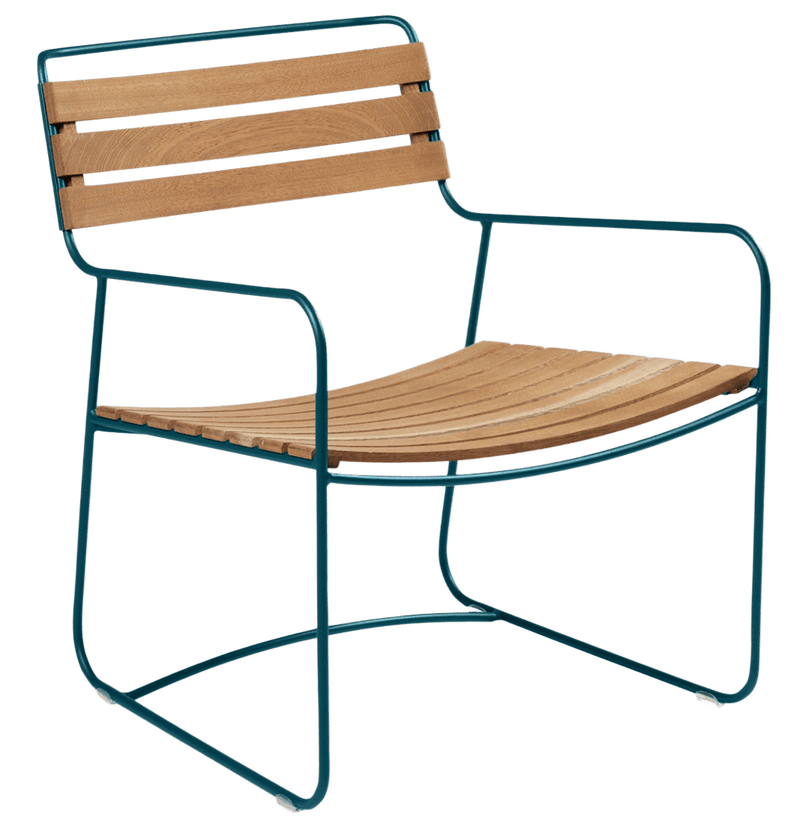 Surprising Teak Low Armchair - HORNE