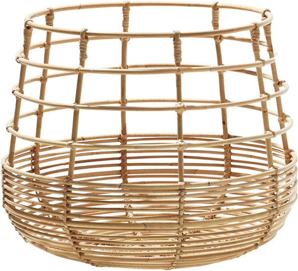 Sweep Basket - Round - Cane Line - Storage + Organization - HORNE