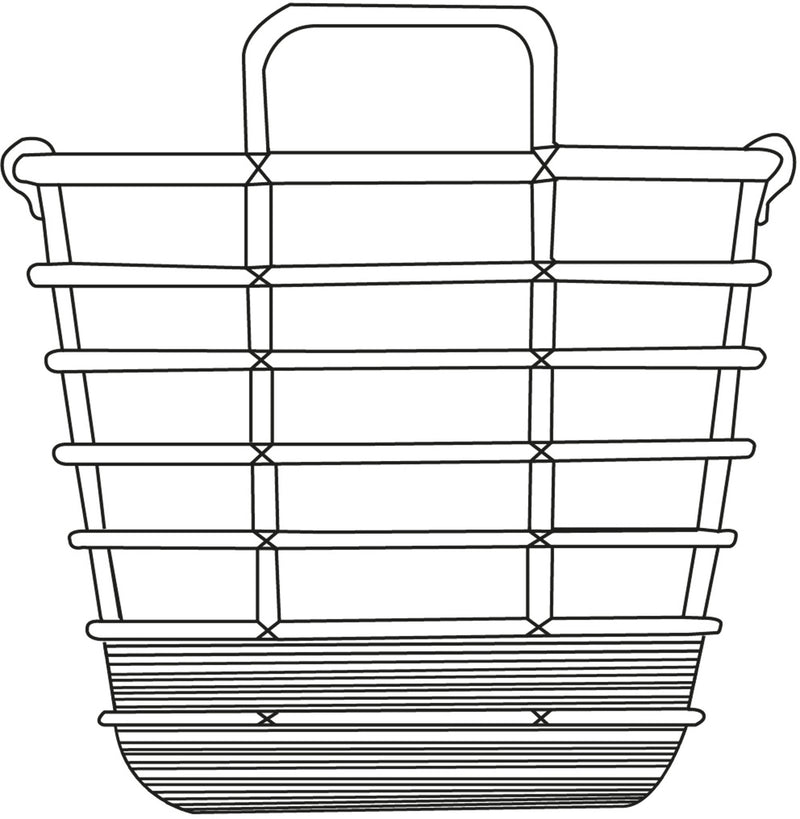 Sweep Basket - Square - Cane Line - Storage + Organization - HORNE