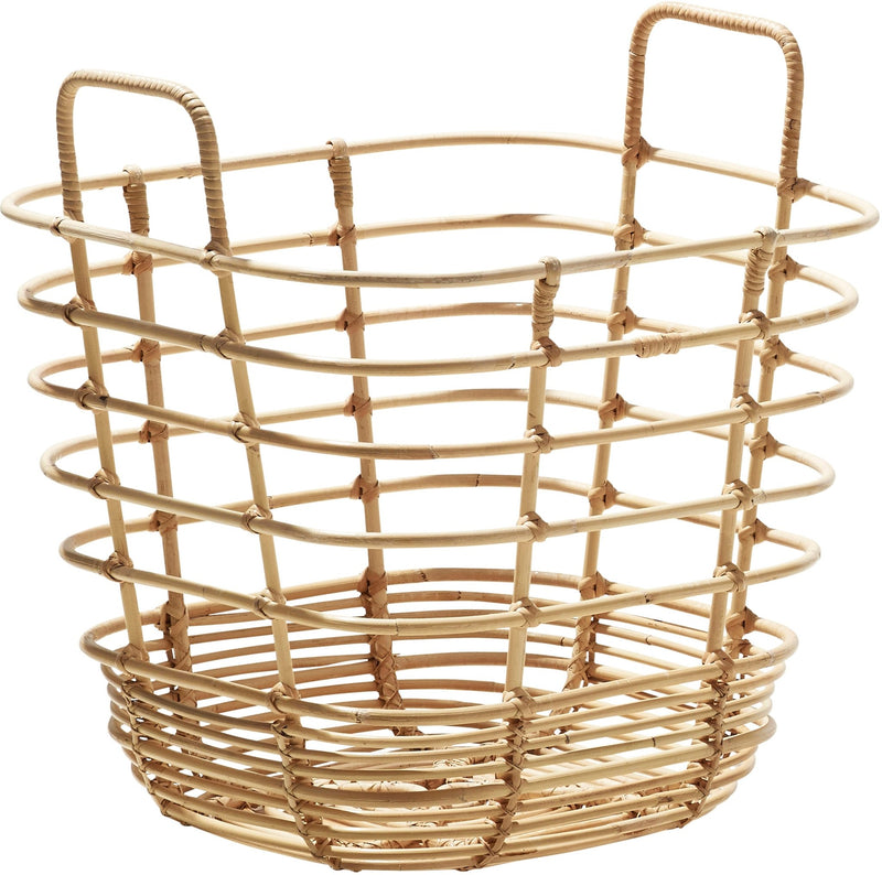 Sweep Basket - Square - Cane Line - Storage + Organization - HORNE