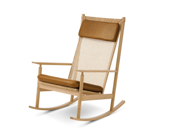 Swing Lounge Chair - Warm Nordic - Chairs - Nevada 2488/ Oak - HORNE