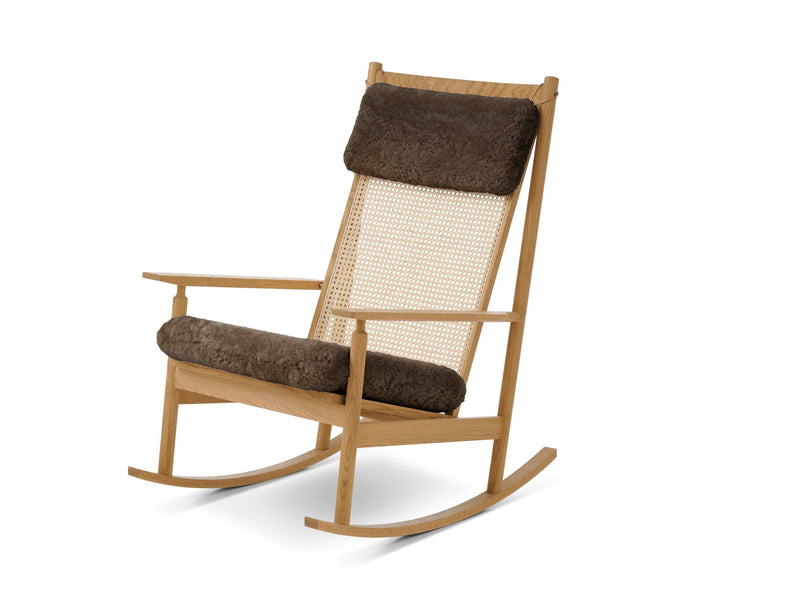 Swing Lounge Chair - Warm Nordic - Chairs - Nevada 0500/ Oak - HORNE