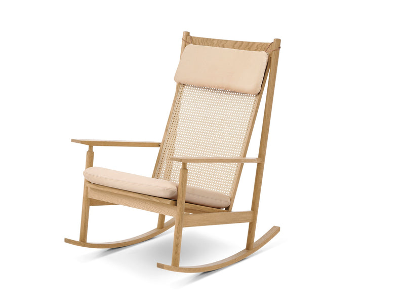 Swing Lounge Chair - Warm Nordic - Chairs - Nevada 0500/ Oak - HORNE