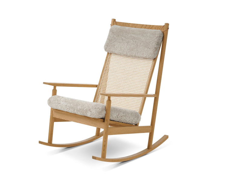 Swing Lounge Chair - Warm Nordic - Chairs - Nevada 0500/ Oak - HORNE
