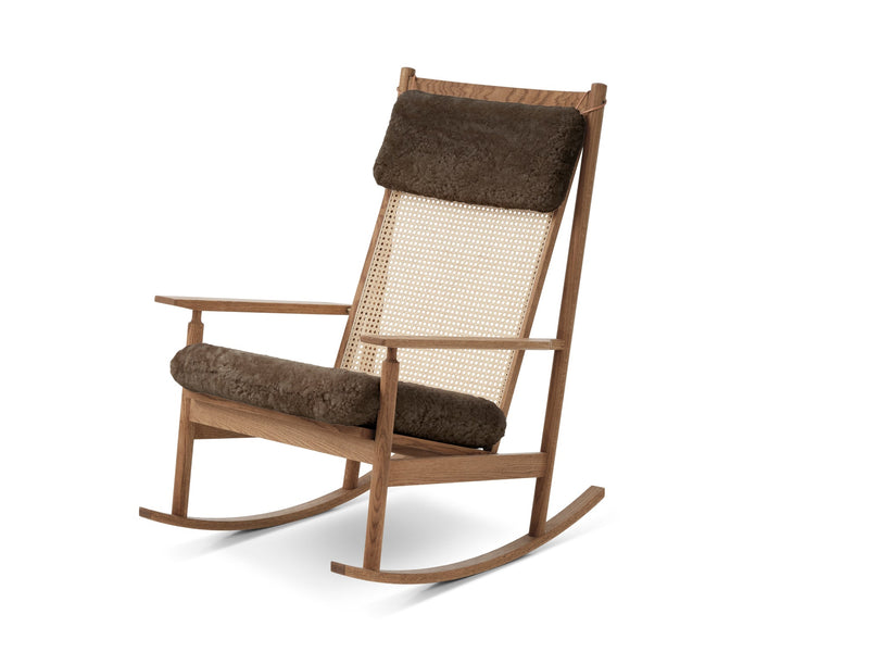 Swing Lounge Chair - Warm Nordic - Chairs - Nevada 0500/ Oak - HORNE