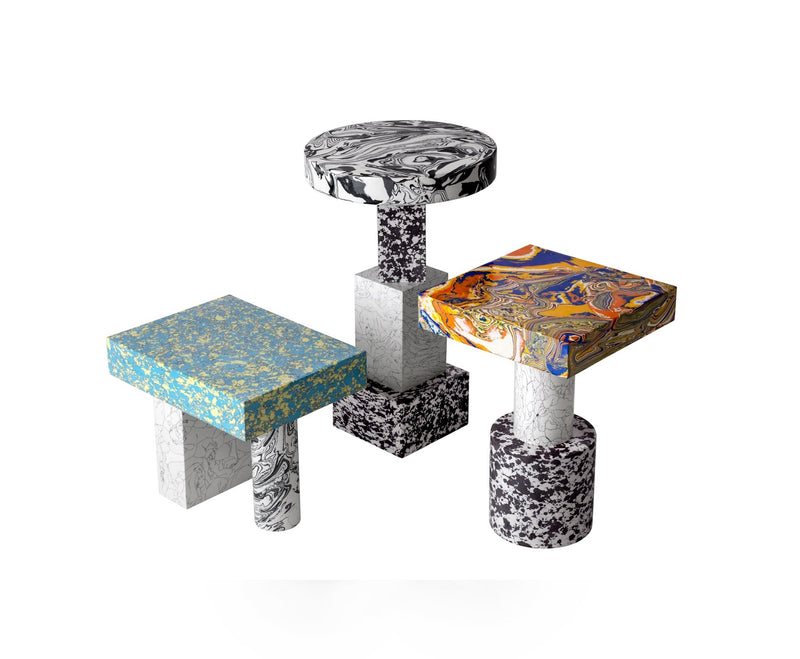 Swirl Table - Small - Tom Dixon - Tables + Desks - HORNE