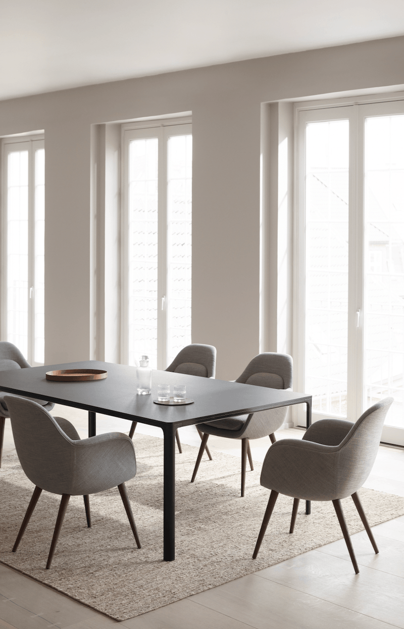 Swoon Chair Wood Base - Fredericia - Chairs - HORNE