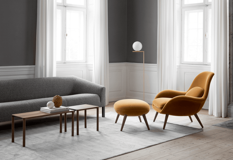 Swoon Lounge - Lacquered Oak - Fredericia - Chairs - HORNE