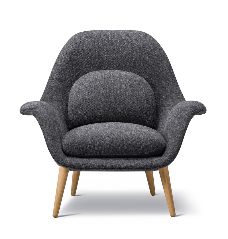 Swoon Lounge - Oiled Oak - Fredericia - Chairs - Hallingdal 180 - HORNE