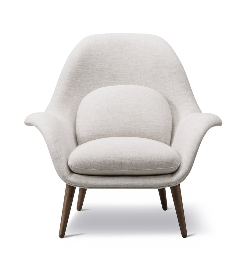 Swoon Lounge - Smoked Oak - Fredericia - Chairs - Hallingdal 130 - HORNE