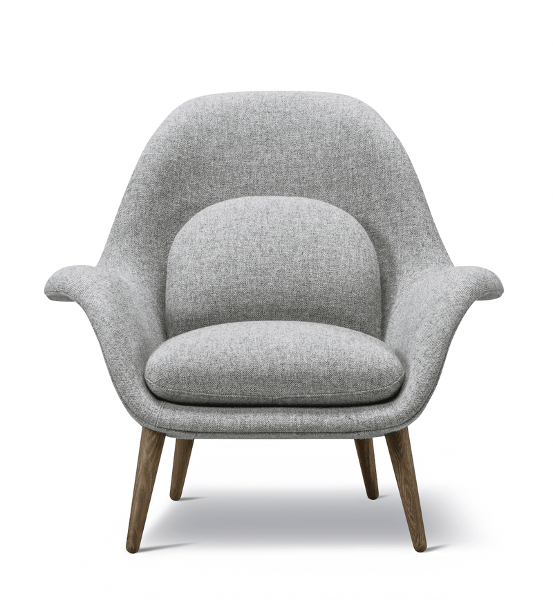 Swoon Lounge - Smoked Oak - Fredericia - Chairs - Hallingdal 130 - HORNE