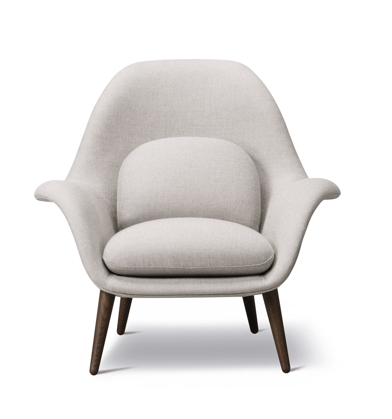 Swoon Lounge - Smoked Oak - Fredericia - Chairs - Hallingdal 130 - HORNE