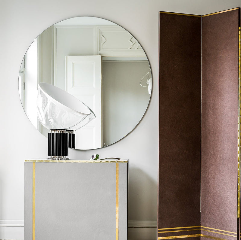 Taccia Dimmable Table Lamp - Flos - Table + Task - Anodize Silver - HORNE