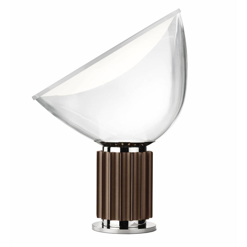 Taccia Small Table Lamp - Flos - Table + Task - Silver - HORNE