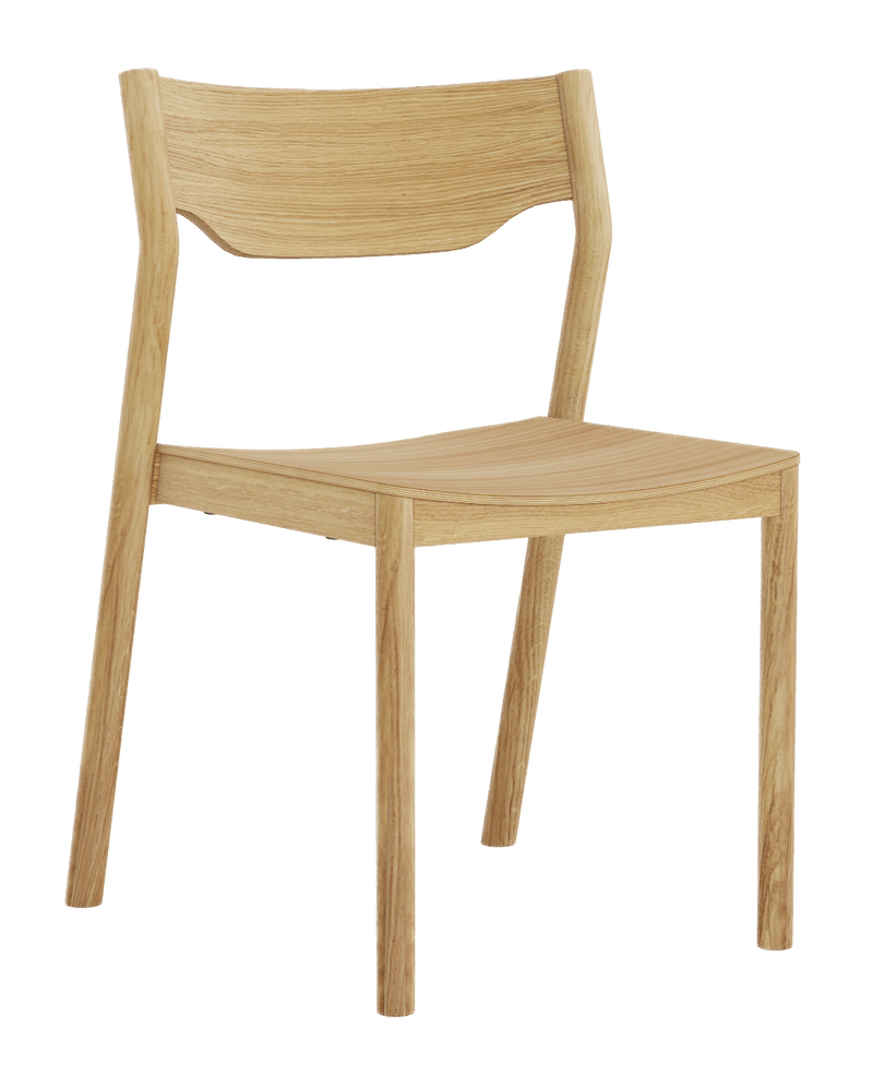 Tangerine Chair - Resident - Chairs - Natural Oak - HORNE