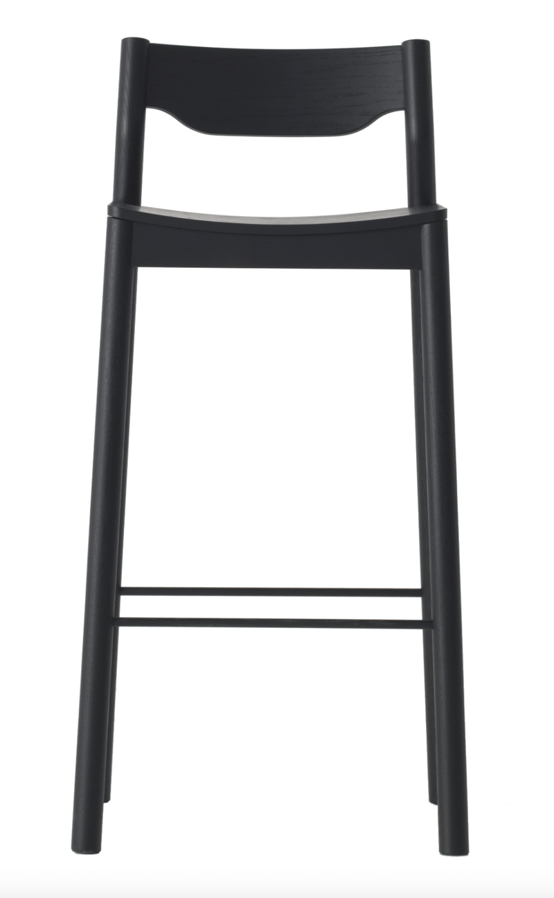 Tangerine Stool - Resident - Stools + Benches + Ottomans - With Back - Natural - HORNE