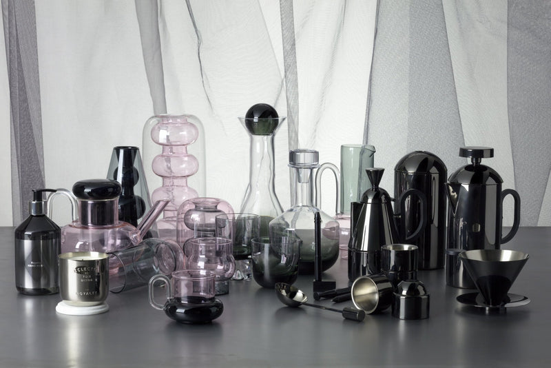 Tank Decanter Black - Tom Dixon - Barware - HORNE