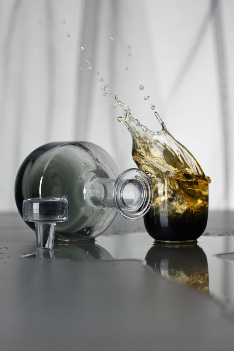 Tank Whiskey Decanter Black - Tom Dixon - Barware - HORNE