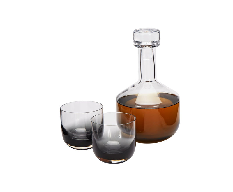 Tank Whiskey Decanter Black - Tom Dixon - Barware - HORNE