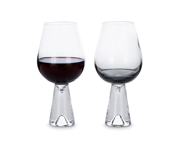 Tank Wine Glass Black - Set of 2 - Tom Dixon - Drinkware - HORNE