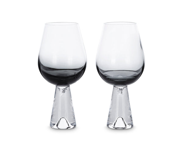 Tank Wine Glass Black - Set of 2 - Tom Dixon - Drinkware - HORNE