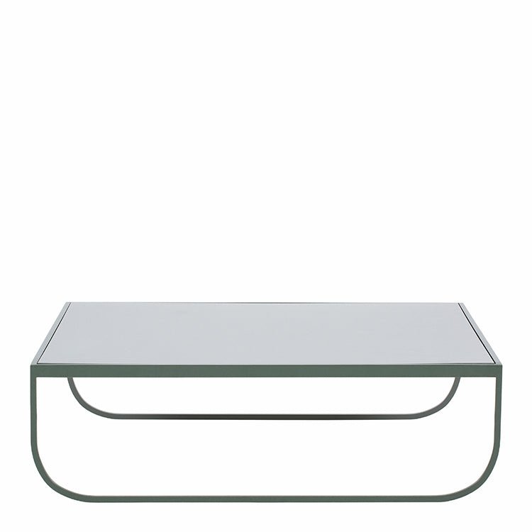 Tati Coffee Table 90 - Low - Asplund - Tables + Desks - P2 - White Stained Oak - 15 White - HORNE