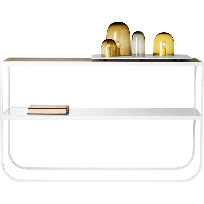 Tati Console 120 - Asplund - Tables + Desks - P2 - White Stained Oak - 15 White - HORNE
