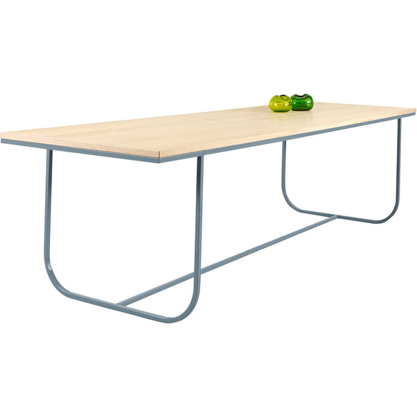 Tati Dining Table 260 - Asplund - Tables + Desks - 15 White - P2 - White Stained Oak - HORNE