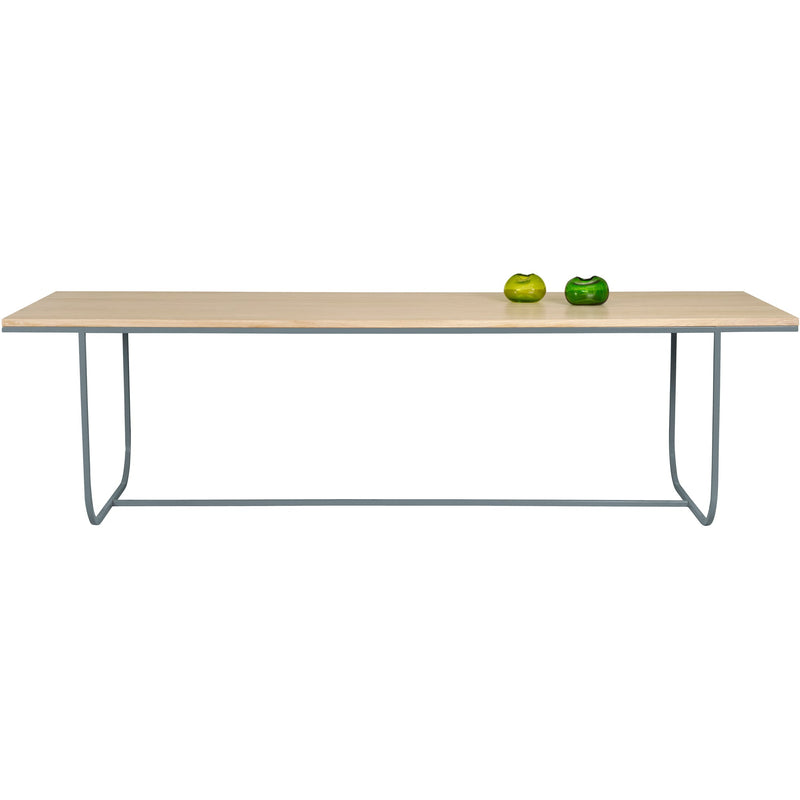 Tati Dining Table 260 - Asplund - Tables + Desks - 15 White - P2 - White Stained Oak - HORNE