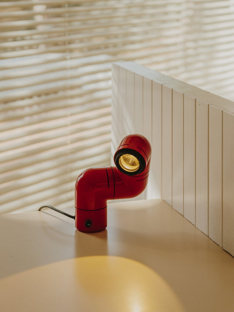 Tatu Table Lamp - Santa & Cole - Table + Task - White Grey - HORNE