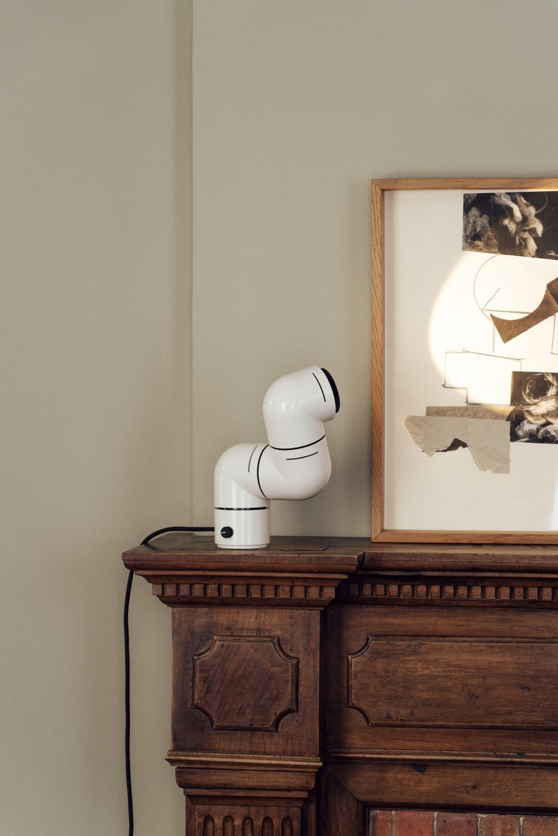Tatu Table Lamp - Santa & Cole - Table + Task - White Grey - HORNE
