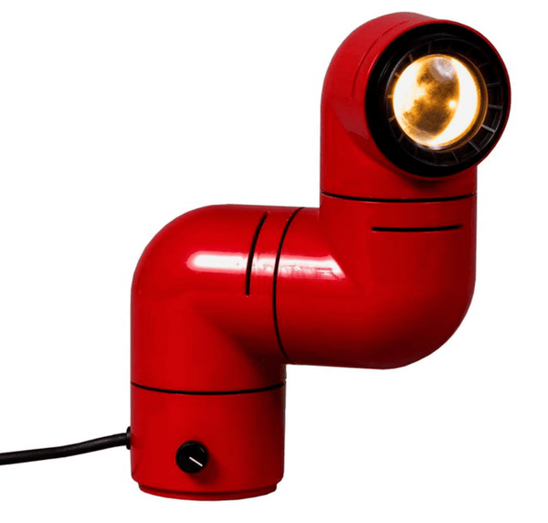 Tatu Table Lamp - Santa & Cole - Table + Task - Red - HORNE