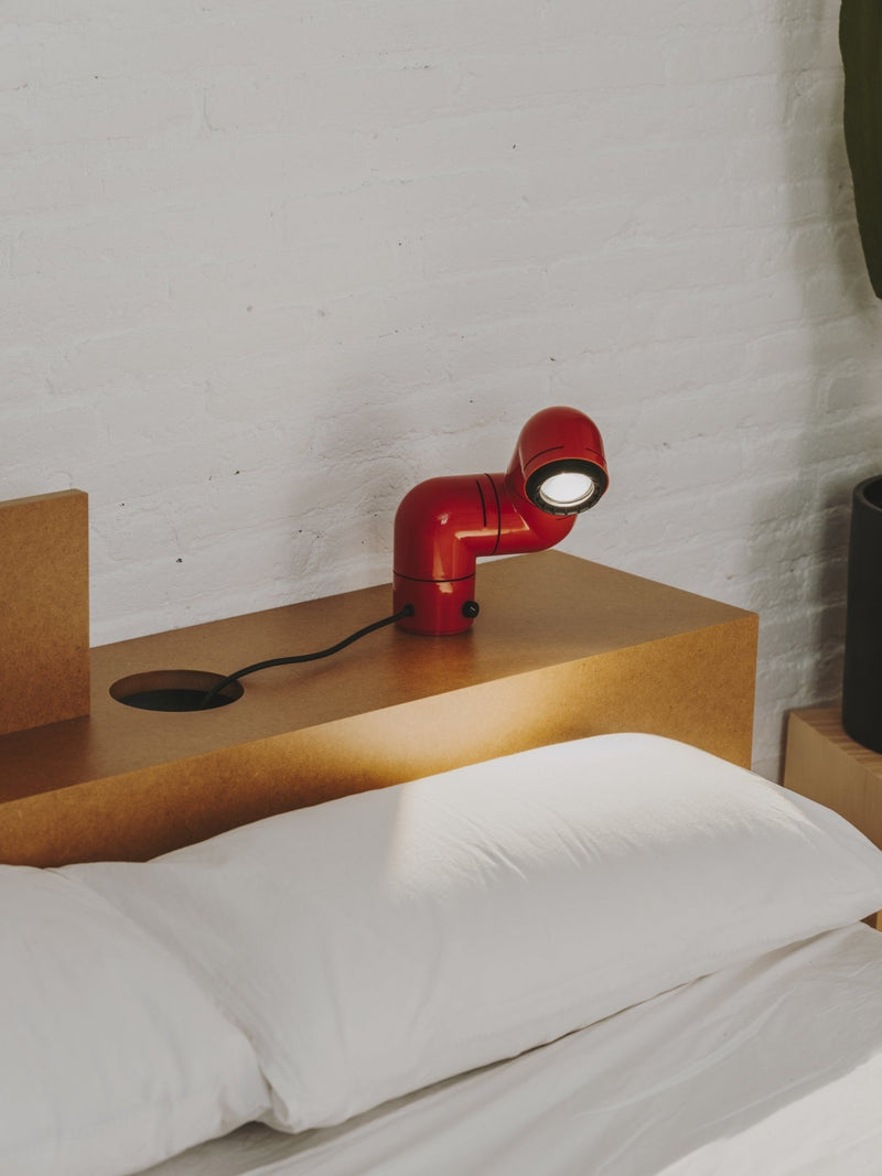 Tatu Table Lamp - Santa & Cole - Table + Task - White Grey - HORNE