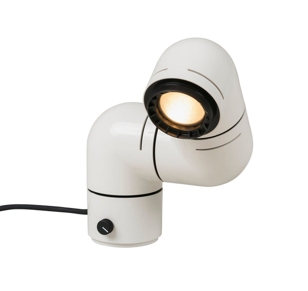 Tatu Table Lamp - Santa & Cole - Table + Task - White Grey - HORNE