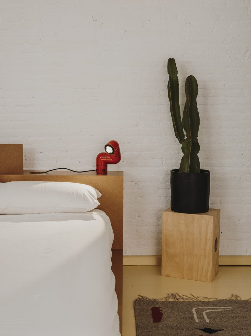 Tatu Table Lamp - Santa & Cole - Table + Task - White Grey - HORNE