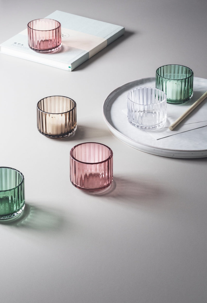 Tealight Holder - Lyngby - Candle Holders - Clear - HORNE