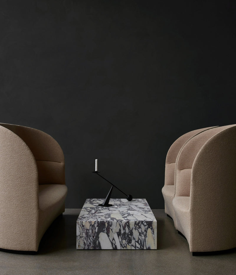 Tearoom Lounge Chair, High Back - Audo Copenhagen - Chairs - Boucle 02 - With Power Outlet - HORNE