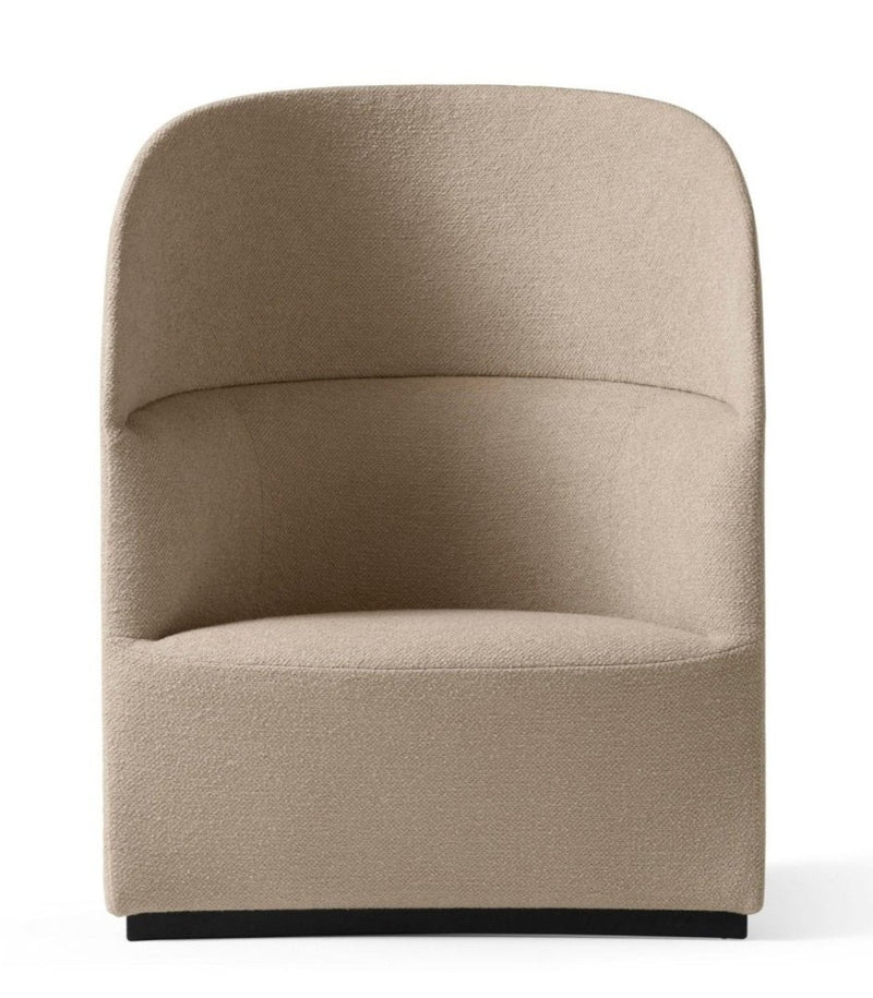 Tearoom Lounge Chair, High Back - Audo Copenhagen - Chairs - Boucle 02 - With Power Outlet - HORNE