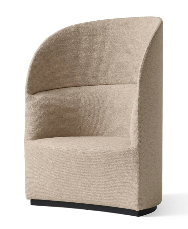 Tearoom Lounge Chair, High Back - Audo Copenhagen - Chairs - Boucle 02 - Without Power Outlet - HORNE