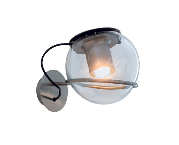 The Globe Wall Lamp - Oluce - Wall Sconces - Nickel - HORNE