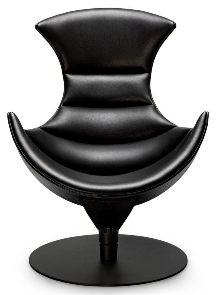 The Lobster Chair - Bruunmunch - Chairs - Lobster Chair Only - Walnut Veneer - Satin Chrome Steel - HORNE