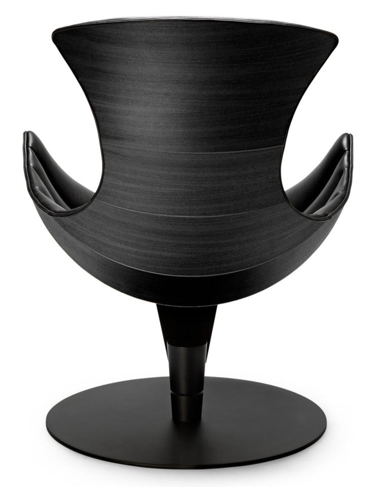 The Lobster Chair - Bruunmunch - Chairs - Lobster Chair Only - Walnut Veneer - Satin Chrome Steel - HORNE