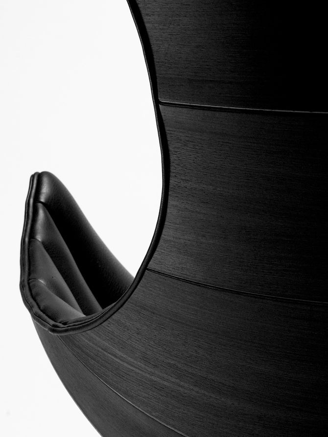 The Lobster Chair - Bruunmunch - Chairs - Lobster Chair Only - Walnut Veneer - Satin Chrome Steel - HORNE