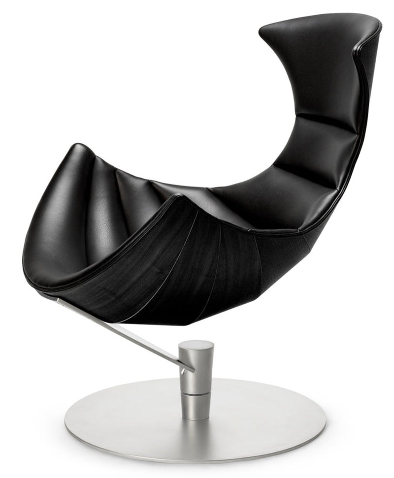 The Lobster Chair - Bruunmunch - Chairs - Lobster Chair Only - Walnut Veneer - Satin Chrome Steel - HORNE