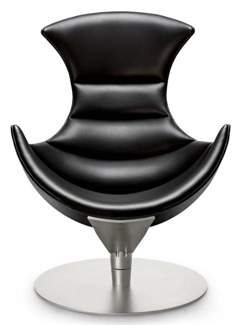 The Lobster Chair - Bruunmunch - Chairs - Lobster Chair Only - Walnut Veneer - Satin Chrome Steel - HORNE