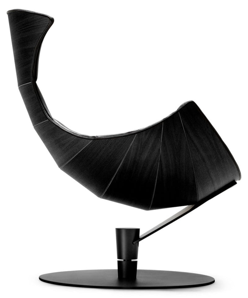 The Lobster Chair - Bruunmunch - Chairs - Lobster Chair Only - Walnut Veneer - Satin Chrome Steel - HORNE