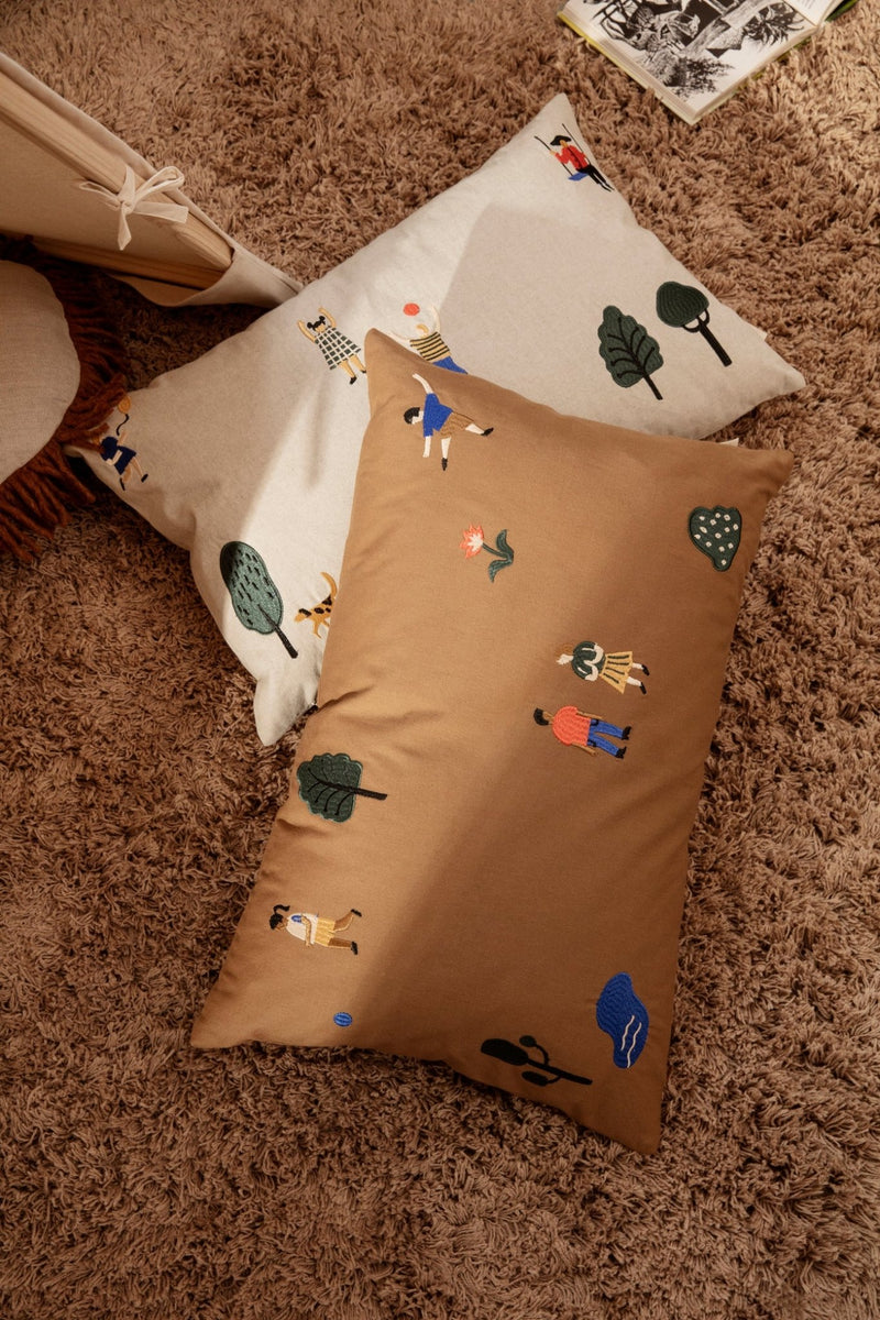 The Park Cushion - Ferm Living - Bedding + Pillows - Natural - HORNE