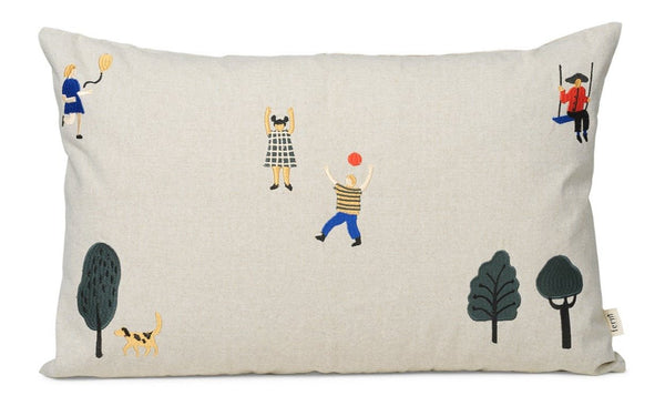 The Park Cushion - Ferm Living - Bedding + Pillows - Natural - HORNE